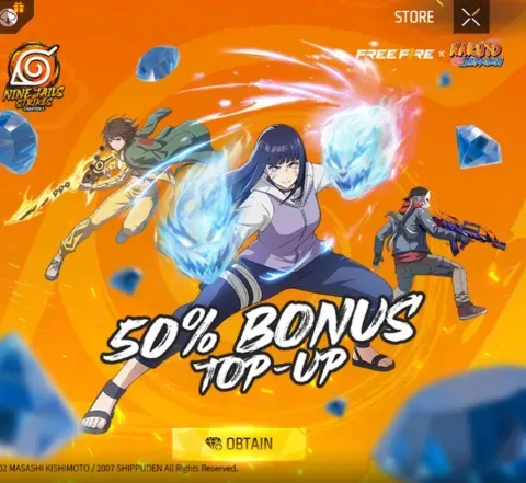 50% Diamond Bonus